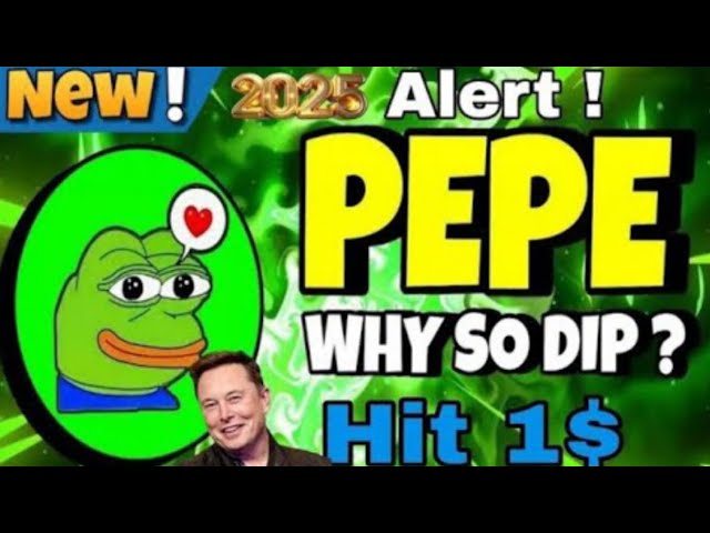 Pepe Coin Price Prediction 2025 || Pepe Coin News TODAY || Pepe Crypto Price Prediction 2025