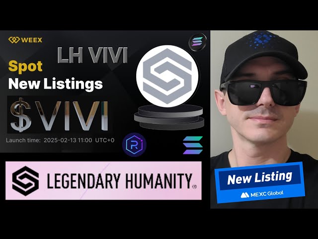 $ vivi -lh viviトークン伝説の人類の暗号コインソラナmexcグローバルソルブロックチェーンAIの購入方法