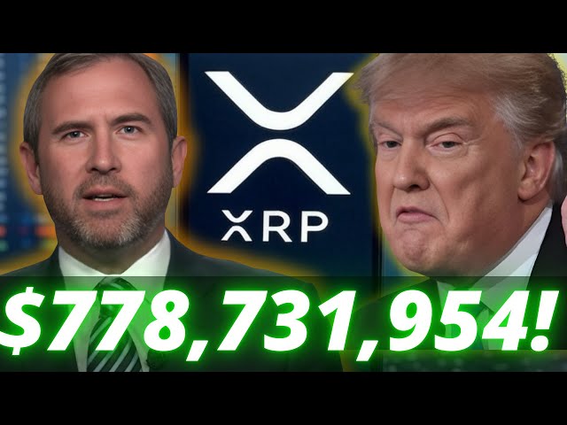 XRP Just in! Ripple -CEO sagte, es passiert endlich! $ 778.731.954 XRP ist in Bewegung! WARUM? XRP -Pumpe?