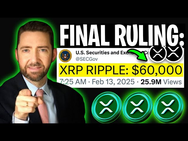 XRP對SEC贏得了大勝利！ $ 60k泵已確認！