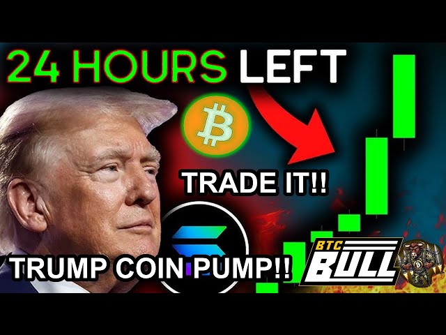 ビットコインブレイクアウトは今起こっています!!トランプニュースポンプコイン+50％!!!!!