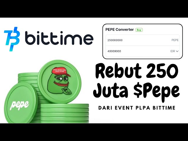 Bittime für 250 Millionen Pepe Token | Gass Nimm Jungs