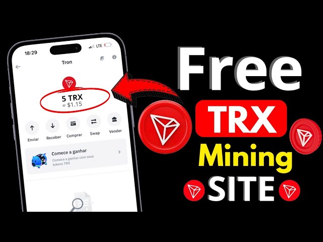 Earn free 5 TRX every 1 Minute on trustwallet | Free trx mining | trx mining