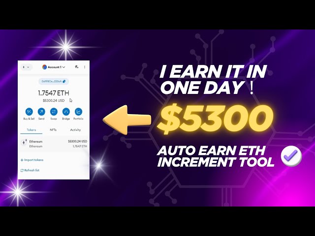 Free Earn Ethereum 0.025 ETH Every 1 Minute | Crypto income