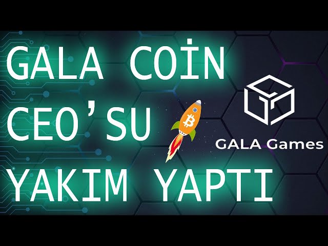 晚会硬币可能很燃烧！ Gala Games首席执行官正在燃烧#ceekvr #galagames #btc