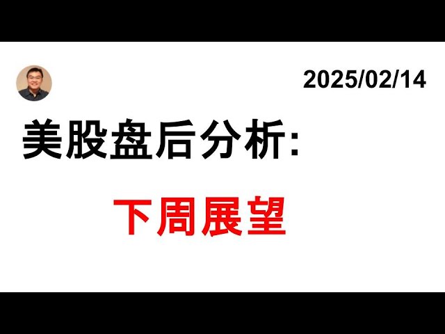 美股盘后分析: SPY DIA QQQ IWM 比特币 中概股 国债/TLT VIX 20250214