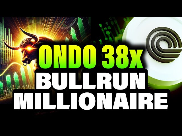 Combien d'ondo pour être un millionnaire crypto! Le pari Secret Rwa de Trump & Blackrock