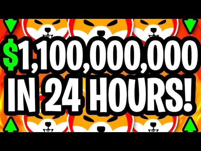 Shiba INU : $ 1,100,000,000가 사라졌습니다 !! Shytosh는 뭐야? 그들은 당신의 모든 시브를 원합니다! 시바 INU 코인 분석