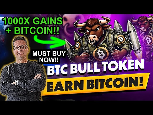 Nouveau Bitcoin Meme Coin BTC Bull Hule Hype !! Gagnez de l'argent et gagnez Bitcoin 2in1 !!