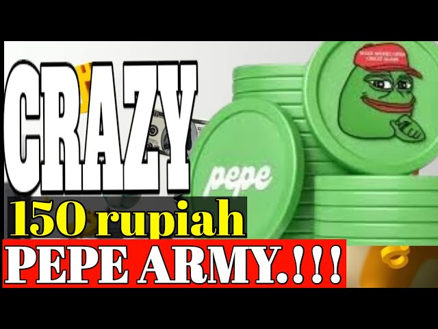 Der Halt von 1 Million Token Pepe .. Auto Rich😱150 Rupiah beheben