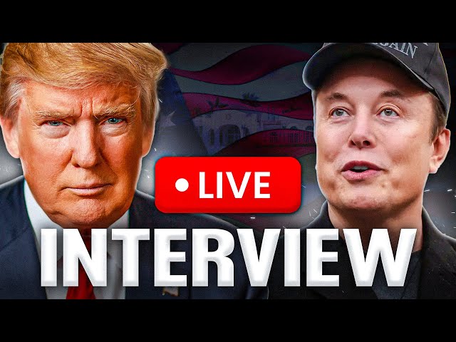 破裂：埃隆·馬斯克（Elon Musk）和唐納德·特朗普（Donald Trump）現場直播採訪（市場觀察）