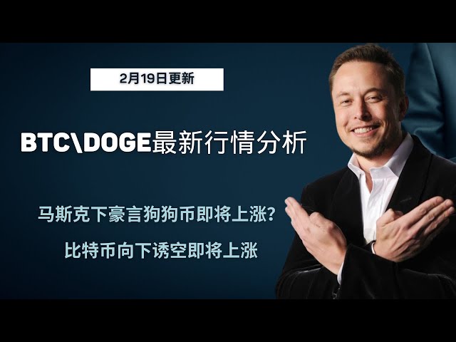 Musk a dit que Dogecoin est sur le point de se lever? Bitcoin est sur le point de monter vers le bas et est sur le point de se lever.