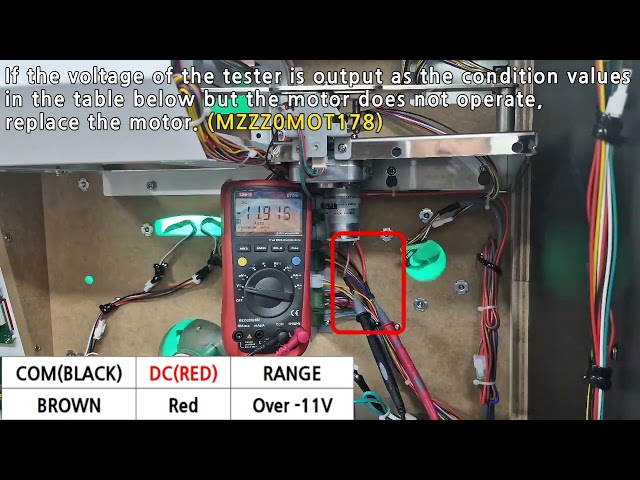 [Star Wars Coin Pusher 2P] Erreur de moteur et de capteur à mouvement avant et arrière (E301)