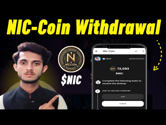 NIC Coin Airdrop Retral | NIC COIN RETRIND BICONOMY BOCHY | Prix ​​de la gaieté Nic Coin