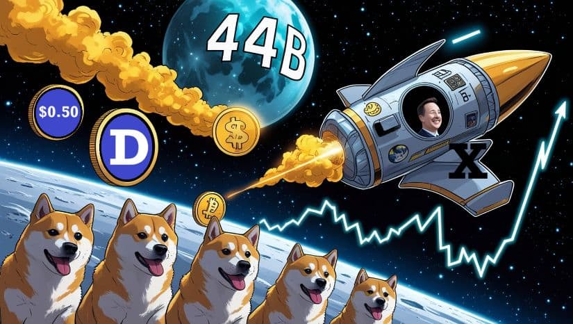 Dogecoin (Doge) 가격 예측 : X의 재무 푸시 도움이 $ 0.50에 도달 할 것인가?