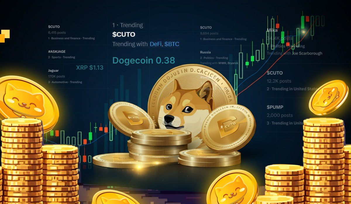 Cutoshi（Cuto）：潜在的100倍加密宝石，可能是下一个Dogecoin（Doge）竞争对手