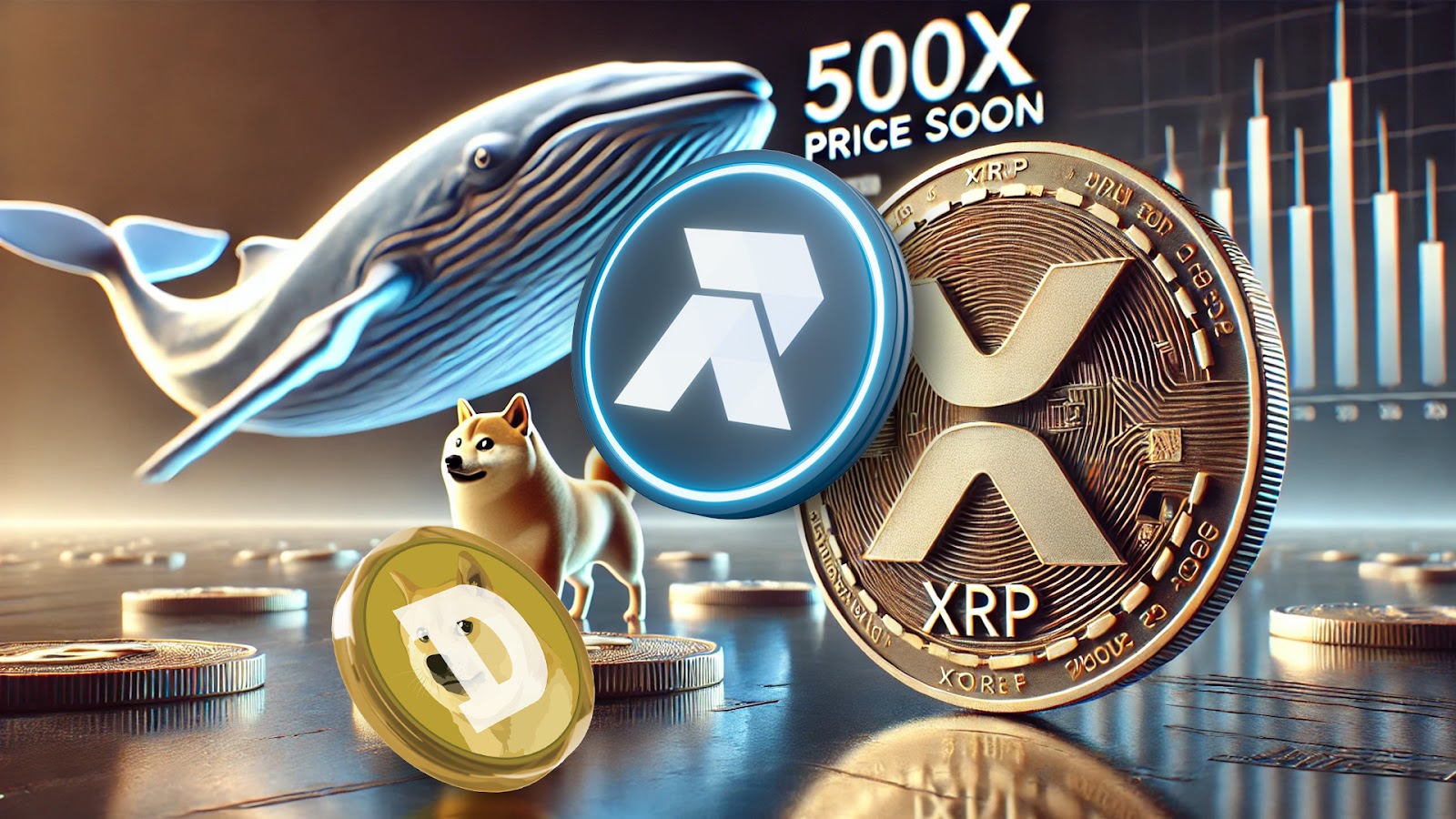 Dogecoin과 XRP 고래는 500 배의 가격 폭발 전에이 암호화를 조용히 축적합니다.