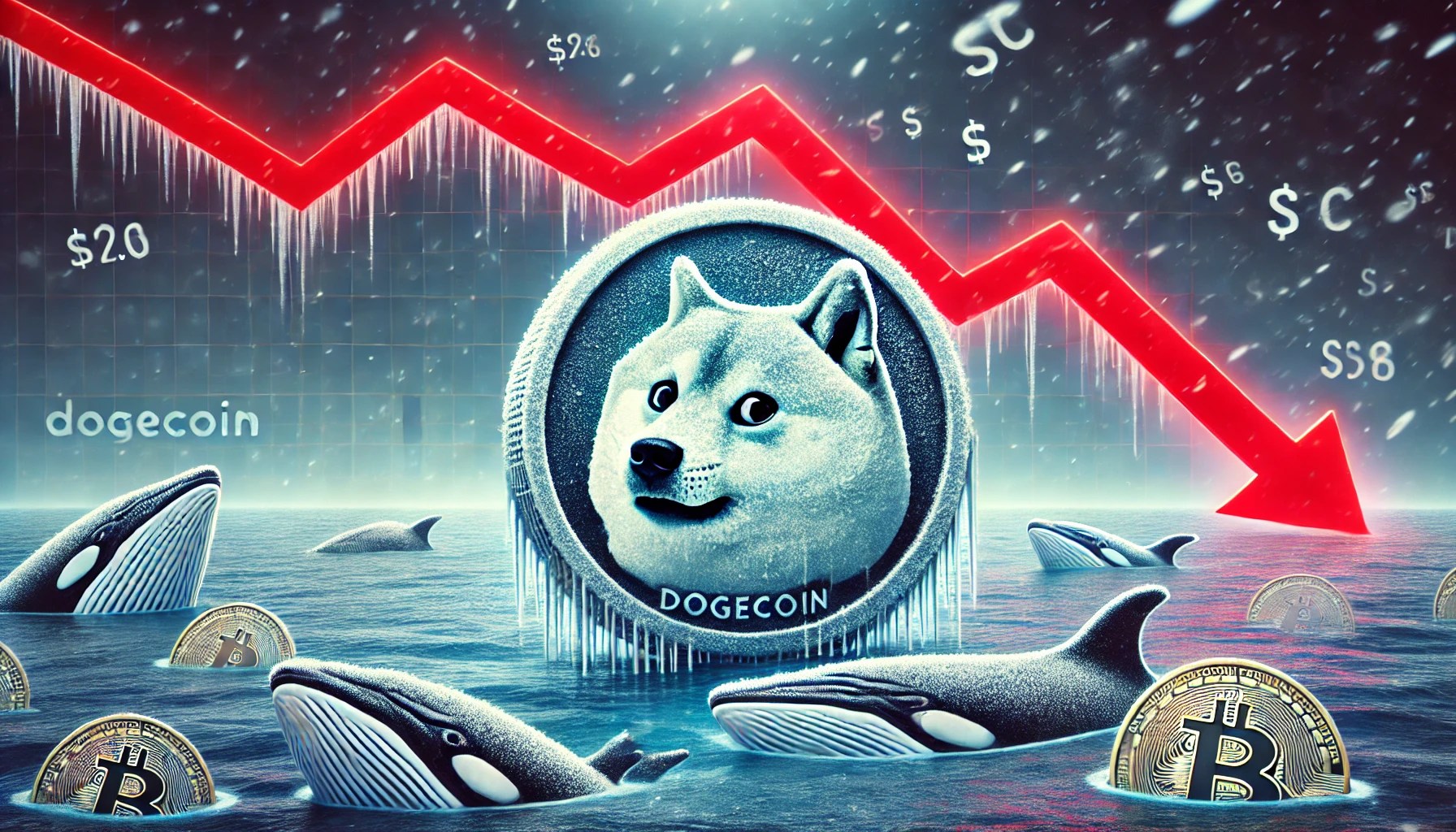 Les mesures liées à l'activité de Dogecoin (DOGE) ont plongé récemment, voici ce que cela pourrait signifier pour son prix