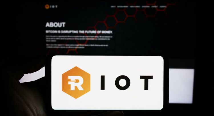 Riot Platform（Riot）在2024年生產的比特幣（BTC）較少