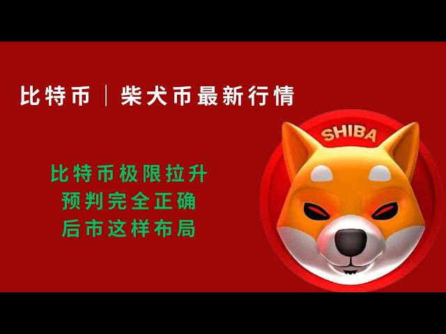 ビットコインBTC SHIB SHIBA INU COIN BLOCKCHAIN CRYPTOCURRENCY最新の市場動向分析、ビットコインの制限が上昇し、予測は完全に正しく、レイアウトは将来の市場にあります。