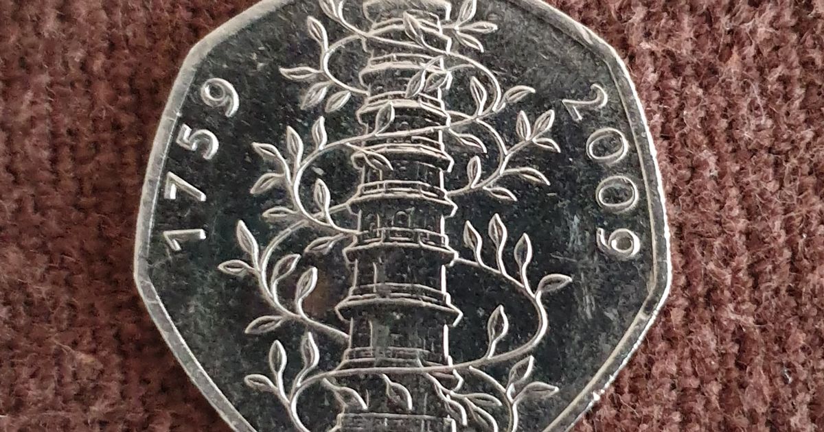 Ein seltener 50p wurde bei eBay gelistet und könnte für mehr als 150 GBP verkaufen