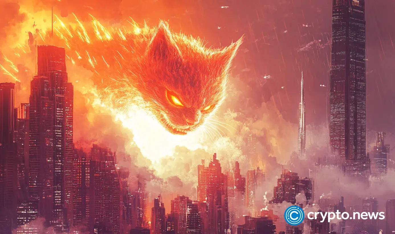 Catzilla (Catzilla) entfesselt Mayhem: Die Meme -Münzrevolution beginnt