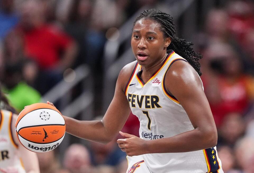 Indiana Fever Star Aliyah Boston Reacts to the Recent Coin Flip Drama in College Basketball