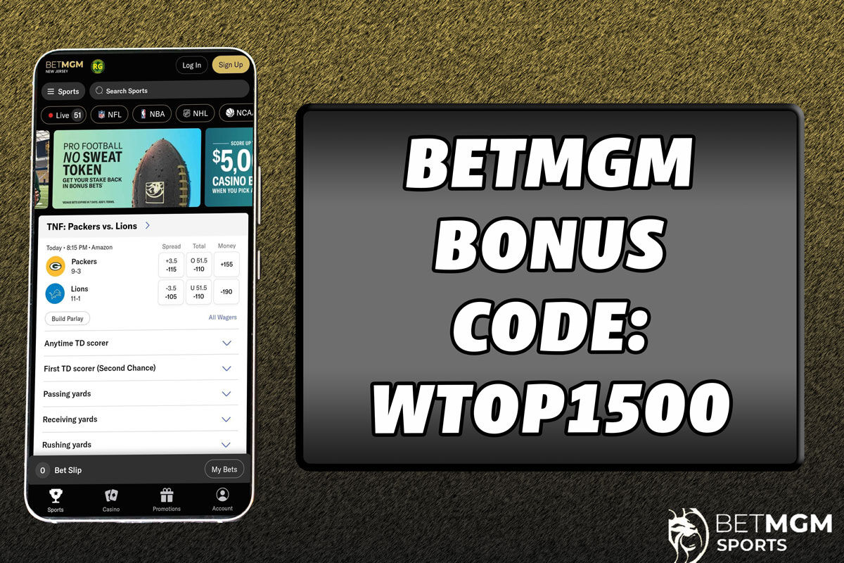 Betmgm 보너스 코드 WTOP1500으로 가장 좋아하는 베팅