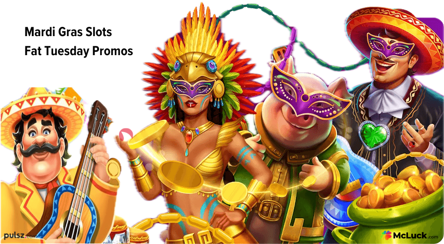 Spielen Sie während der Mardi Gras Week kostenlose Slots