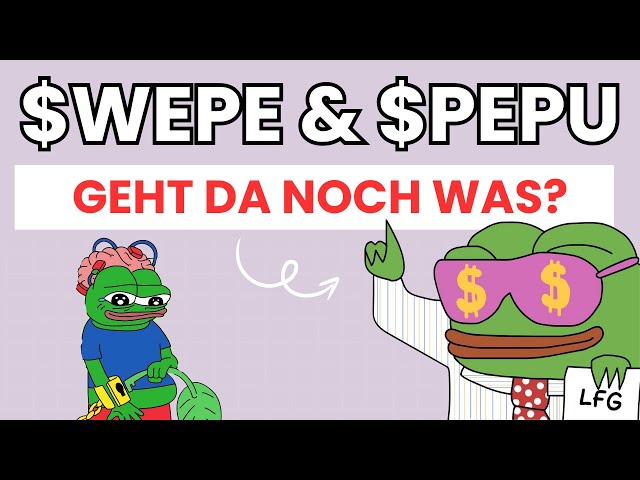 Wallstreet Pepe Coin＆Pepe Unchained - 是否仍会发生？