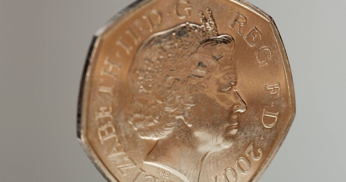 Seltener 50p -Münzfehler könnte deutlich mehr wert sein als der Nennwert