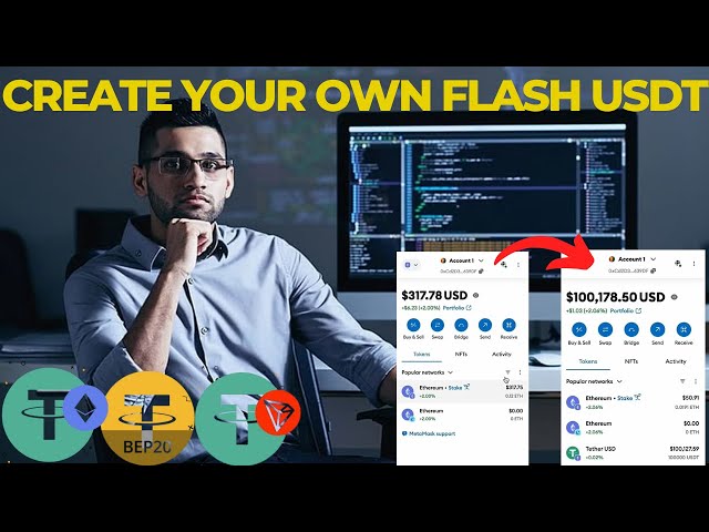 How To Create flash token | Flash USDT TRC 20