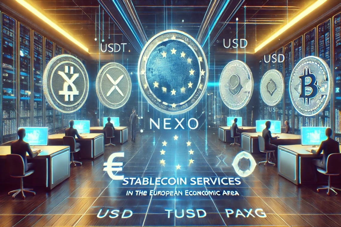 Nexo已更新了其針對歐洲經濟領域用戶（EEA）用戶的Stablecoin服務