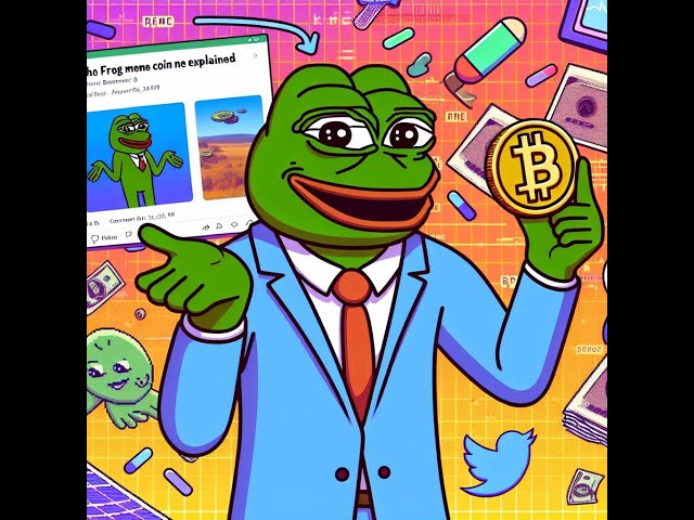 Pepe-The Frog Meme Coin은 아이들을 위해 설명했습니다! 🐸💰 #4cryptokidz