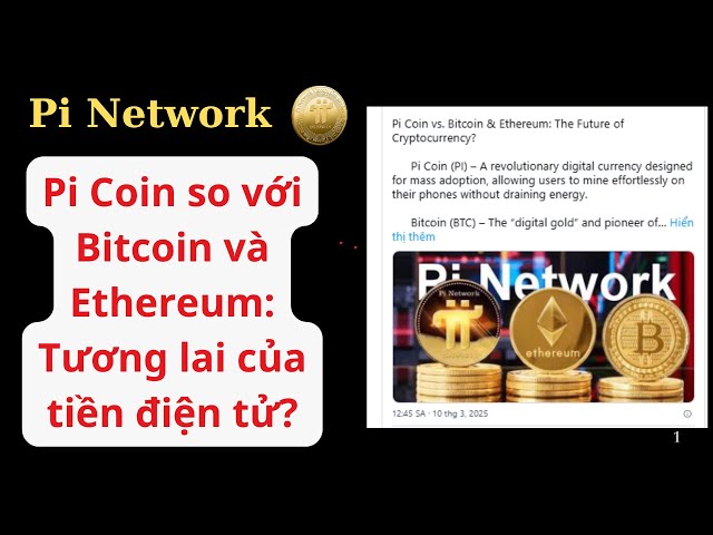 PI Network -Pi 코인 비트 코인 및 ETH에 비해 Cryptocurrencies의 미래?