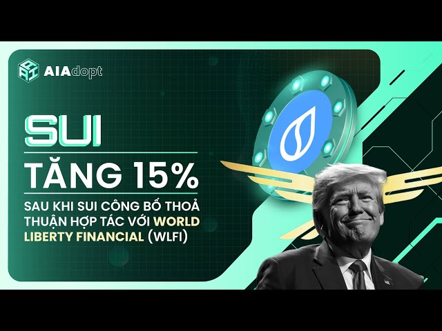 SUCI a augmenté de 15% après l'annonce de l'accord de coopération avec World Liberty Financial (WLFI)