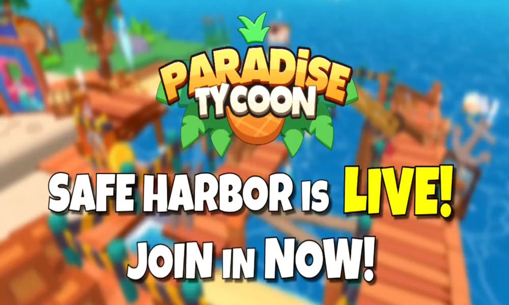 Play-to-Earn Multiplayer Life Sim Paradise Tycoon Has Launched the Safe Harbor Event