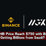 在MGX集團進行了20億美元的投資之後，Binance Coin（BNB）可以達到750美元嗎？