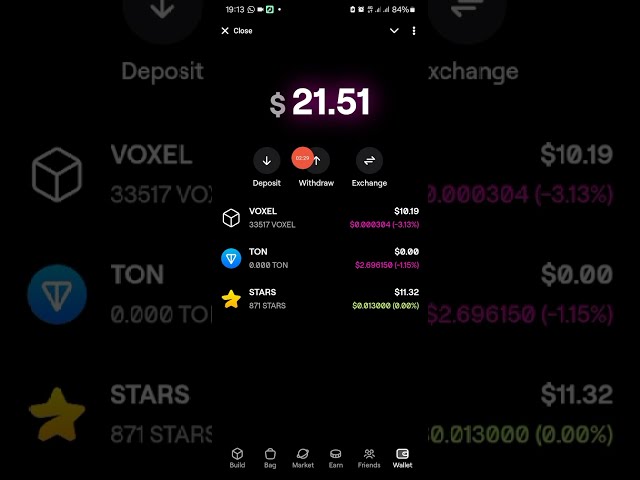 Telegram $VOXEL TON Bot Instant Payment ❗️VOXEL New Airdrop Update - VOXEL Airdrop Update