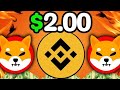 오늘 밤 : Binance는 Shiba Inu를 $ 2.00의 거인으로 바꿉니다 -Shiba Inu Coin News -Shib 가격 예측