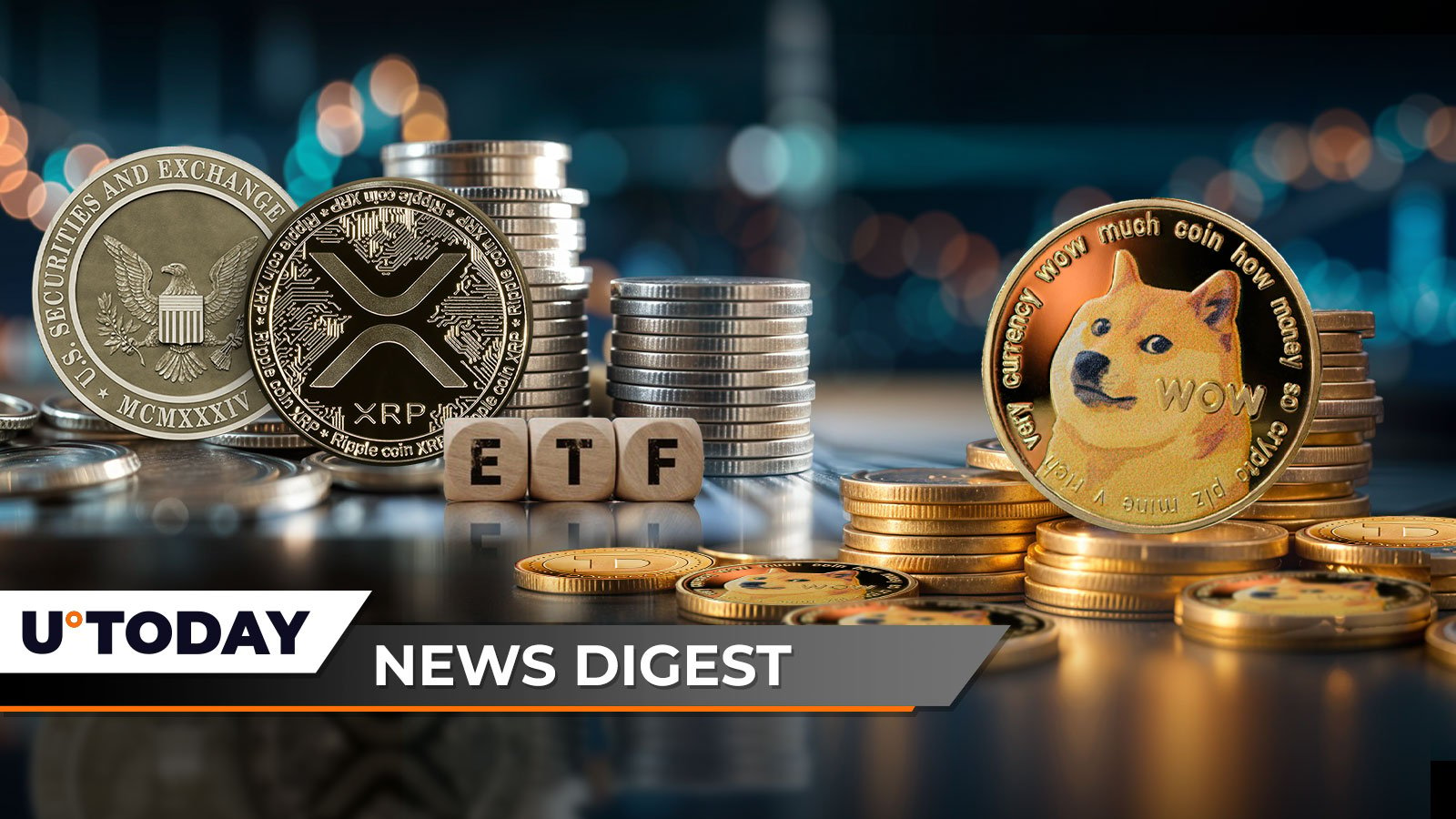 SEC Verzögerte XRP ETF -Entscheidung, 8,42 Milliarden Doge Stun Futures -Händler