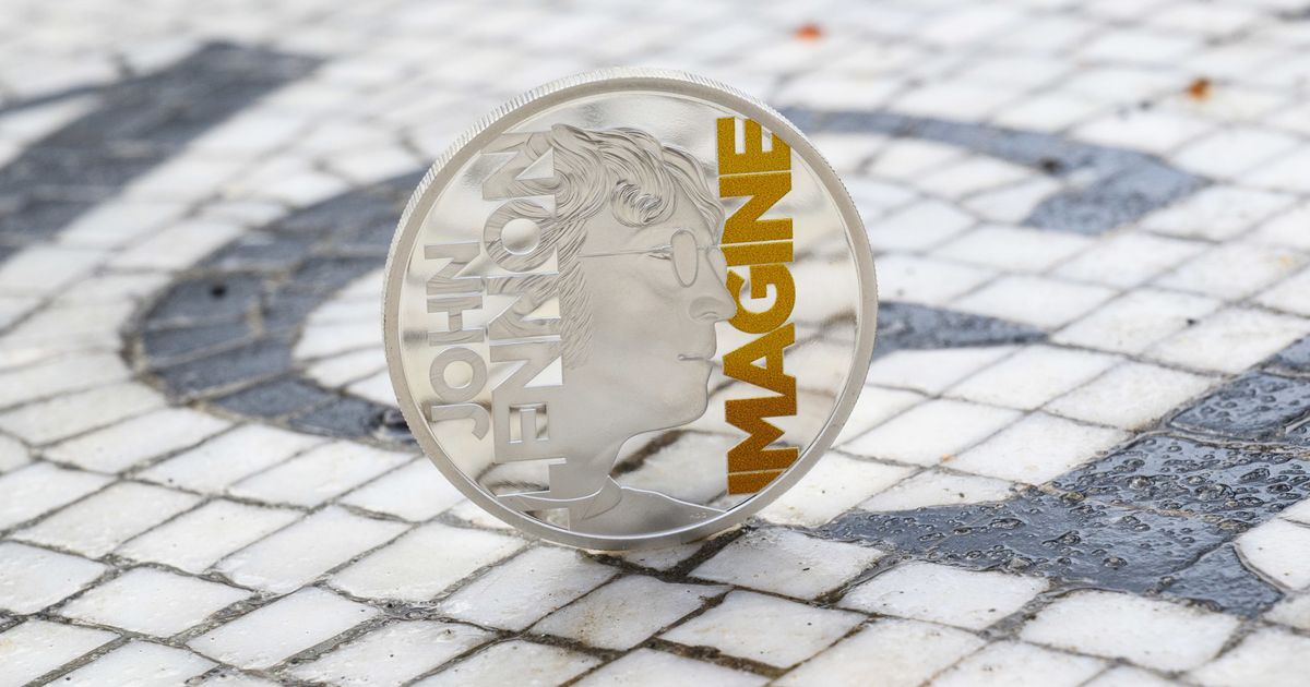 Royal Mint zur Veröffentlichung der Gedenkmünze John Lennon