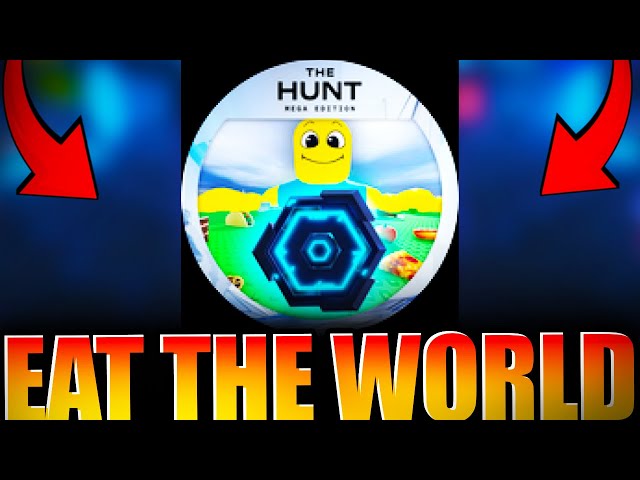 如何在《吃世界》中獲得狩獵徽章 - 代幣！ （Roblox The Hunt Mega Edition活動）