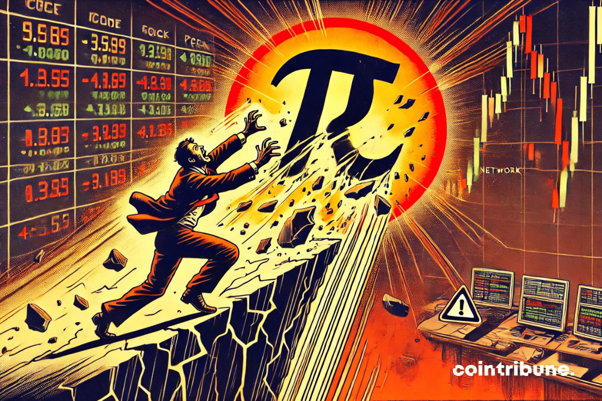 Pi Network (PI)는 판매 압력이 강화됨에 따라 중요한 전환점에 직면합니다.