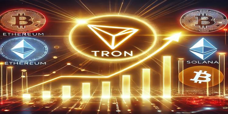 特隆（Tron）成为创收最高的区块链，优于以太坊和比特币