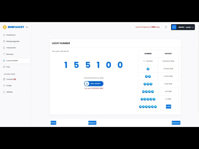 Bienvenue à BNBFaucet, votre plate-forme de confiance pour les bénéfices miniers de BNB de Mining Mest Review