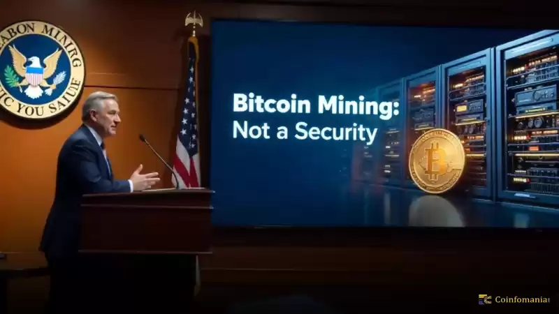 美国SEC发布了一份公开声明,该声明清楚地指出,工作证明(POW)采矿业务并未解释为证券交易。 美国SEC发布了一份公开声明,该声明清楚地指出,工作证明(POW)采矿业务并未解释为证券交易。