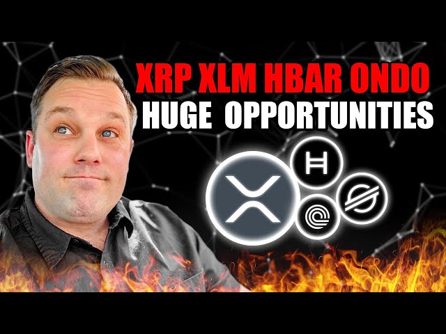 거대한 XRP XLM HBAR ONDO 기회/뉴스 🚨