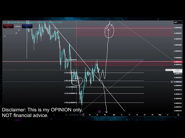 Pepe Coin Bottom Pump oder Crash? Pepe Eth Crypto -Preisvorhersage und technische Analyse heute 2025