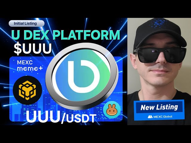 $UUU - U DEX PLATFORM TOKEN CRYPTO COIN BNB BSC HOW TO BUY UUU MEXC GLOBAL SWAP TRADE PANCAKESWAP